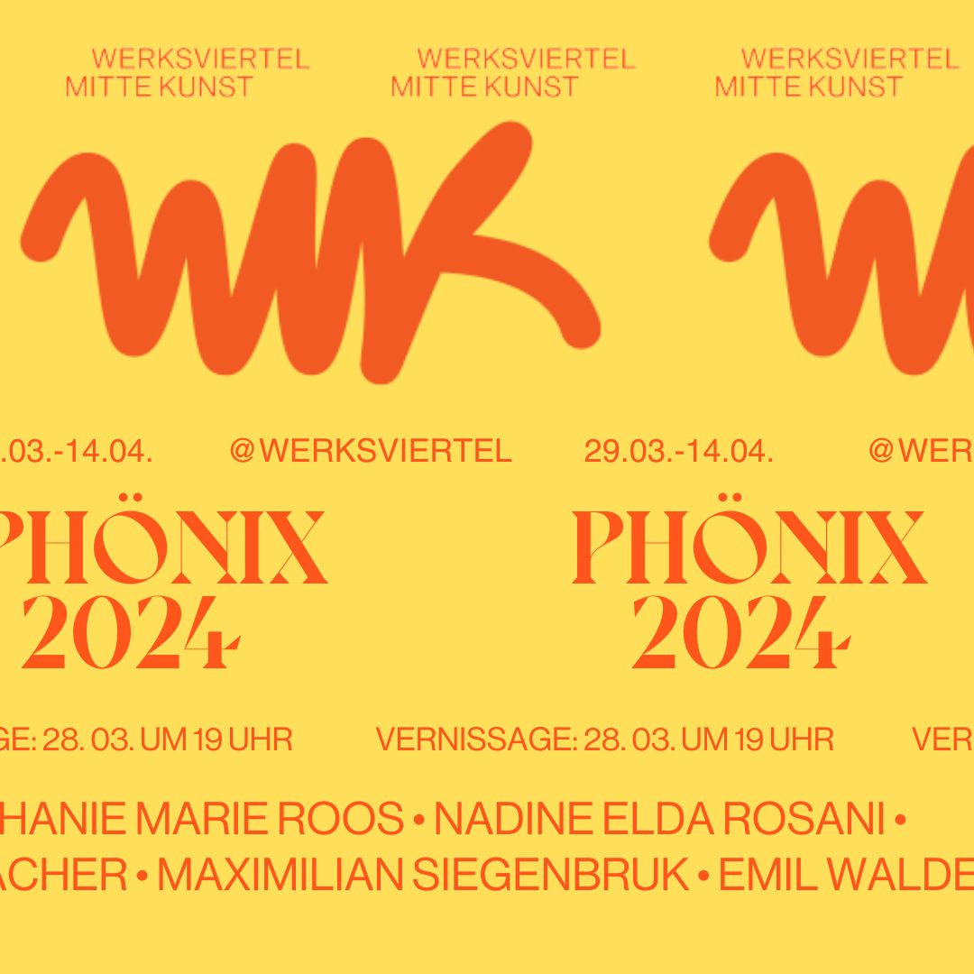 Plakat der Shortlist des PHÖNIX Kunstpreis